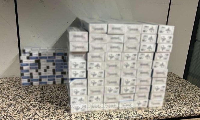 Aproximativ 80.000 de țigarete şi 20 kg de tutun, descoperite în bagajele a doi pasageri la Aeroportul Otopeni