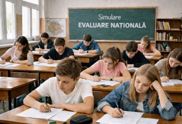 Dezastru pe linie la simulările pentru  Evaluarea Națională. Vezi ce rezultate au avut elevii din Constanța