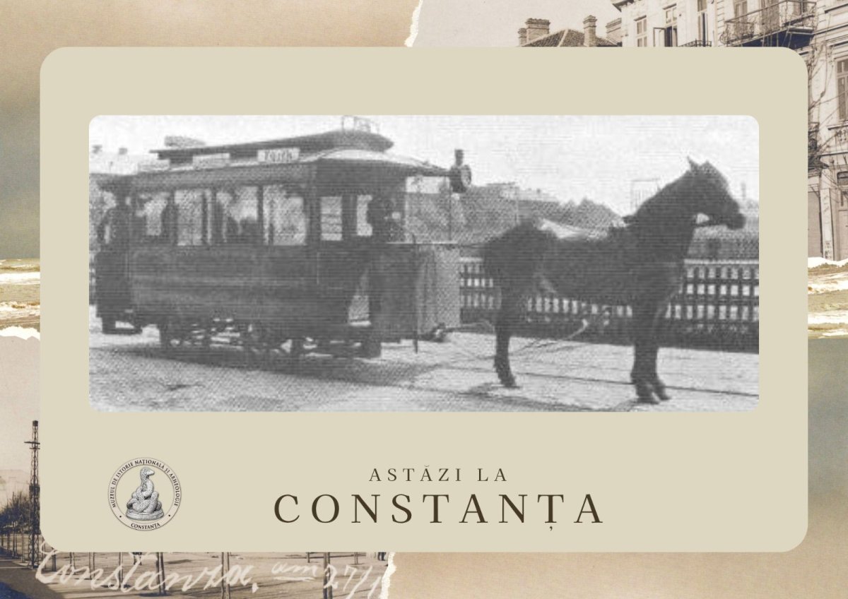 La Constanta, tramvaiul electric a circulat mai intai... prin ziare La Constanta, tramvaiul electric a circulat mai intai... prin ziare