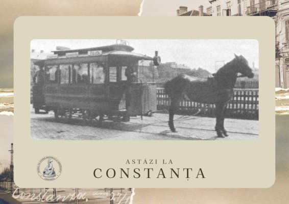La Constanța, tramvaiul electric a circulat mai întâi... prin ziare