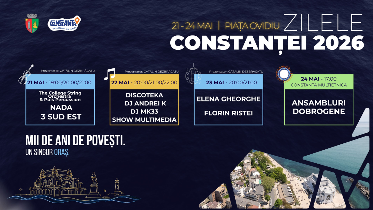 Constanta se pregateste sa traiasca, din nou, bucuria de a fi impreuna