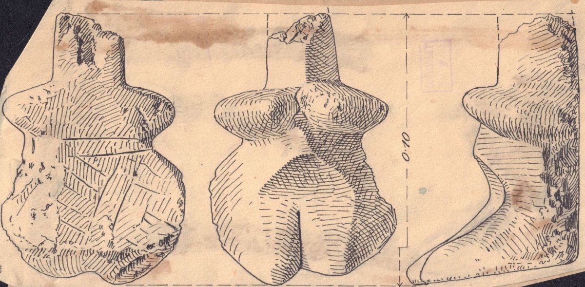 Columbia D &ndash; istoria locului unde au fost descoperite capodoperele artei neolitice &bdquo;Ganditorul si femeia sezand&rdquo;
