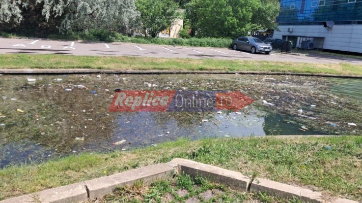 Podulețul rușinii din Satul de Vacanță: miros insuportabil și apă plină de gunoaie, la început de sezon estival. Video