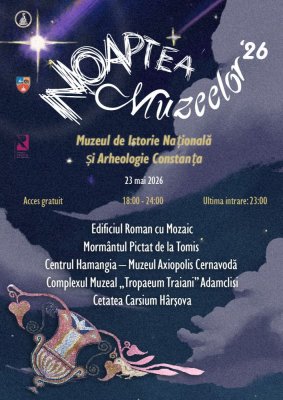 Noaptea Muzeelor 2026. Sub lumina serii, patrimoniul arheologic își spune povestea