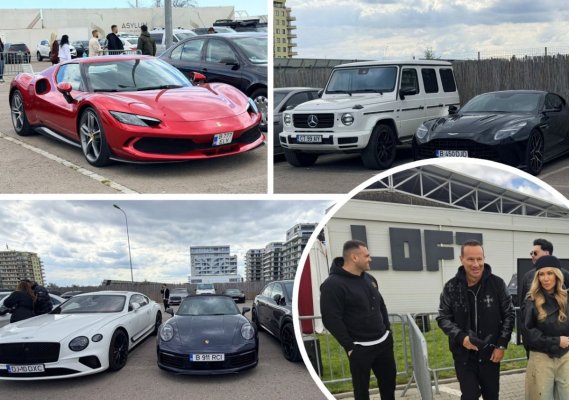 Săraca țară bogată... se scaldă în lux și opulență în zona cluburilor din stațiunea Mamaia 