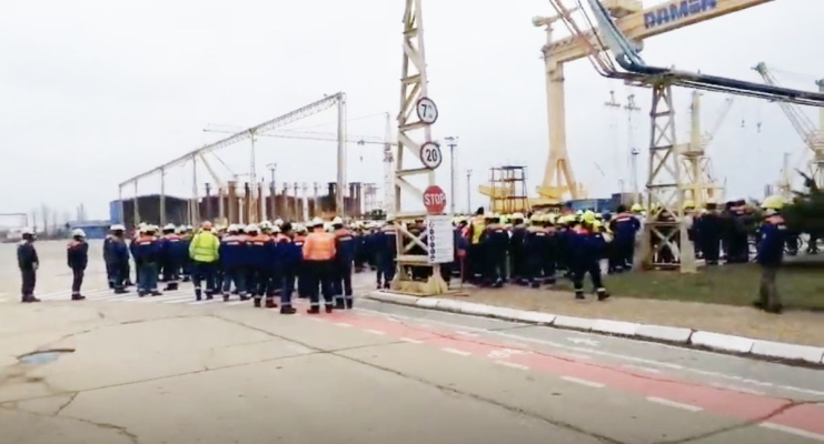 Toți angajații Damen Mangalia sunt dați afară, în timp ce statul pregătește salvarea șantierului prin Rheinmetall și MSC