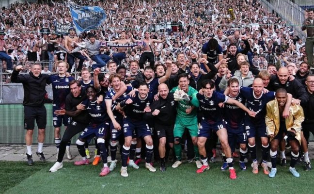 Fotbal: Aarhus GF, campioană a Danemarcei după o pauză de 40 de ani