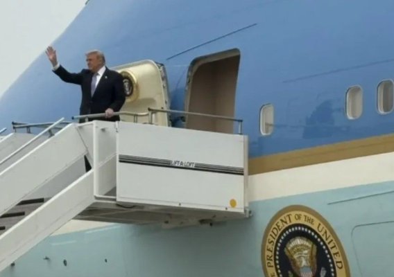 Delegația lui Trump a aruncat la gunoi toate obiectele primite pe timpul vizitei în China