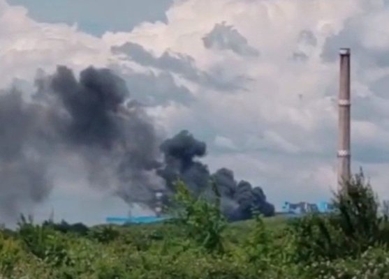 Un nou incendiu, la CET Vest București. A fost emis mesaj RO-ALERT pentru degajări mari de fum. Video