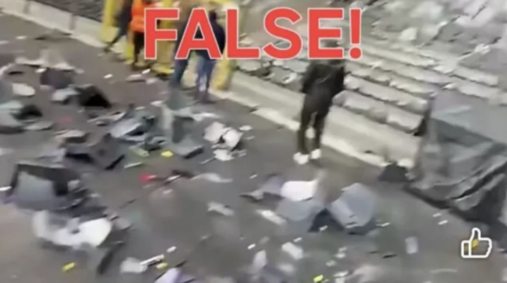 Jandarmeria demontează imaginile false apărute online după concertul lui Max Korzh