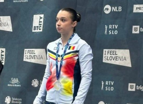 Gimnastică artistică: Alexia Blănaru, medaliată cu aur la bârnă, la Cupa Mondială de la Koper