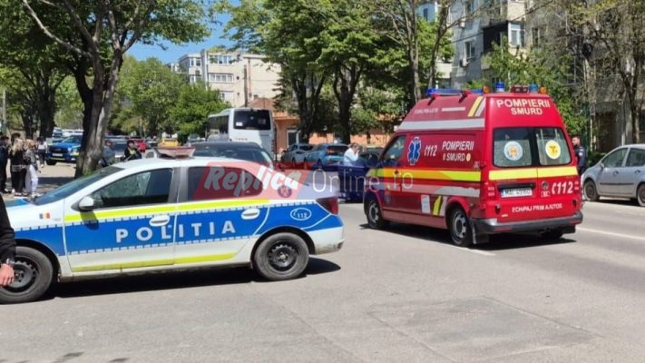 O femeie a fost lovită de o mașină, în timp ce traversa neregulamentar, în zona Abator. Video