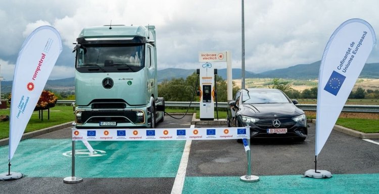 Rompetrol investește într-o rețea de încărcare electrică pentru vehicule, din fonduri europene