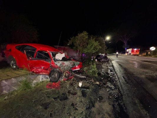 Accident rutier cu victime încarcerate, în localitatea Mineri din Tulcea
