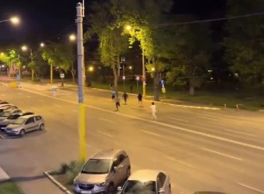 Scandal între două găști, în Mamaia, în toiul nopții! Video