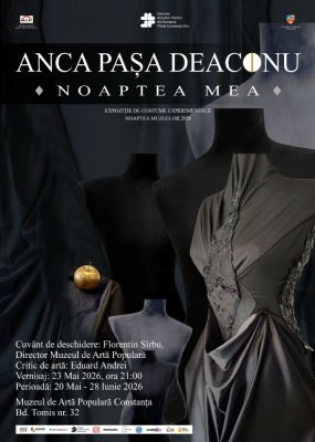 Artista Anca Pașa Deaconu își va prezenta propriile creații, la Muzeul de Artă Populară Constanța