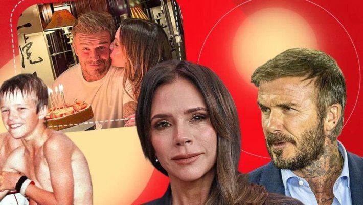 David Beckham și-a serbat ziua de naștere. Imagini din copilărie postate de el și soția sa
