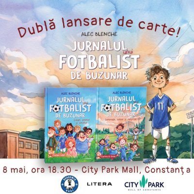 Fotbaliști de la FC Farul vor participa la lansarea celui de-al doilea volum al cărții Jurnalul unui fotbalist de buzunar
