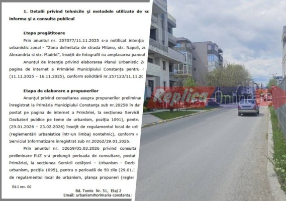 Locuitorii din Palazu și Tomis Plus vor interzicerea accesului auto din bdul. Tomis către anumite străzi care deservesc cele două cartiere. Video