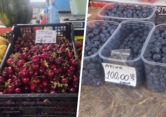Luxul de a fi vegetarian: O mână de afine a ajuns să coste cât 5 kilograme de carne