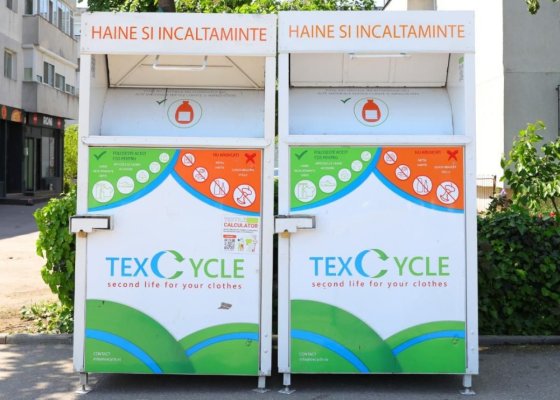 Primăria Municipiului Constanța pune la dispoziție 44 de containere speciale pentru colectarea deșeurilor textile
