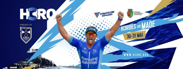 Federația Română de Triatlon și CSM Constanța organizează H3RO Mamaia 2026!