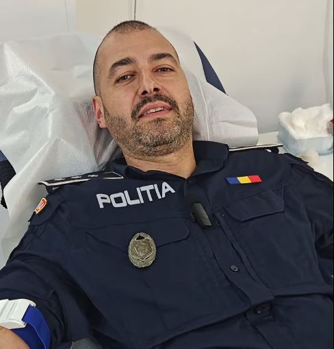 Ofiterii IPJ Constanta au donat sange! Ce ii indruma pe localnici? Video
