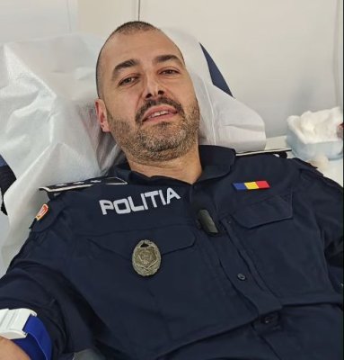Ofițerii IPJ Constanța au donat sânge! Ce îi îndrumă pe localnici? Video