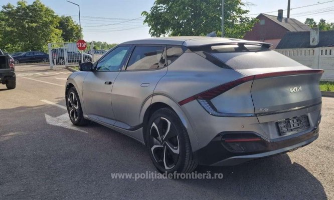 Autoturism de 30.000 de euro, căutat de autorităţile belgiene, descoperit în PTF Siret