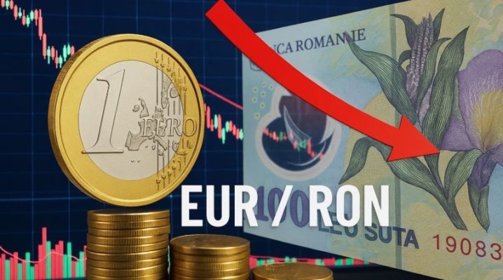 Leul se depreciază din nou: euro urcă la 5,22 lei. De ce românii trebuie să urmărească atent cursul?