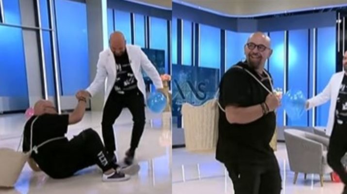 Piedone, căzătură de TOP în direct! Momentul a ajuns viral: „Opa! Să moară Gibilan”