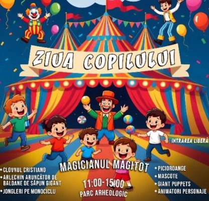 Primăria Constanța organizează un eveniment special pentru copii, de 1 Iunie!