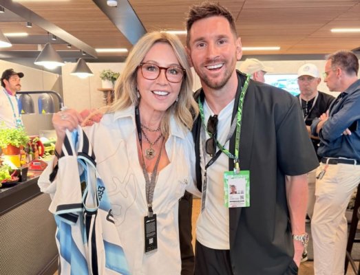 Constănțeanca Anastasia Soare s-a întâlnit cu Leo Messi, la Formula 1