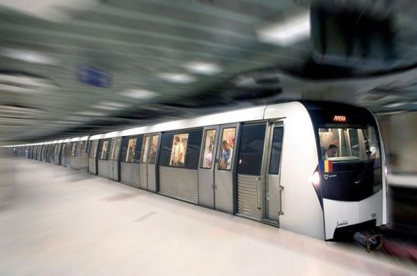 Posibilă tentativă de suicid în staţia de metrou Păcii – Circulaţia garniturilor este afectată