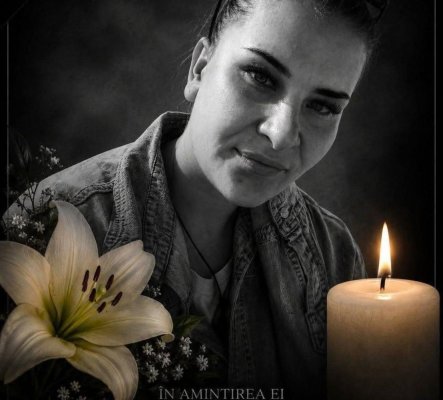 Maria, tânăra mamă rănită grav în incendiul din Topalu, a fost condusă astăzi pe ultimul drum