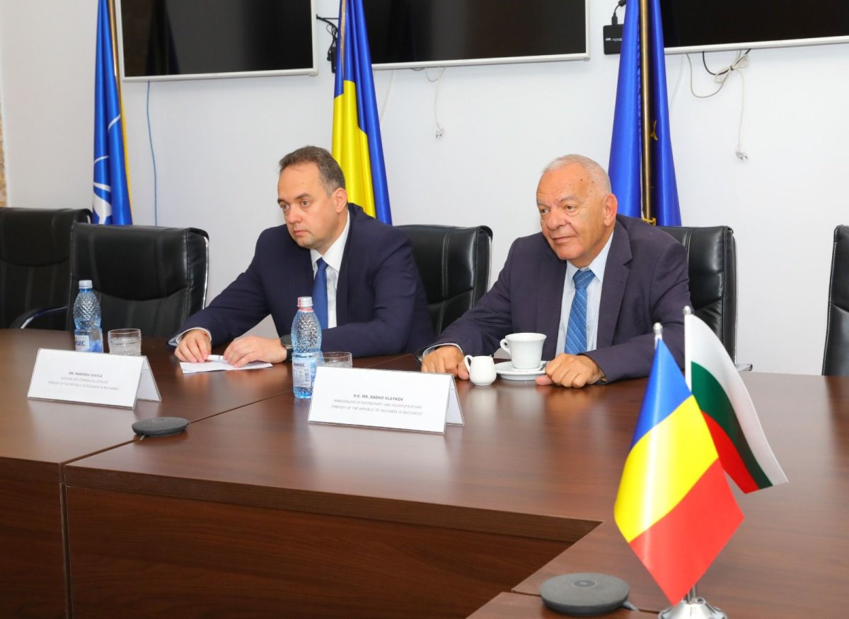 Vergil Chitac s-a intalnit cu Ambasadorul Bulgariei in Romania, Radko Vlaykov