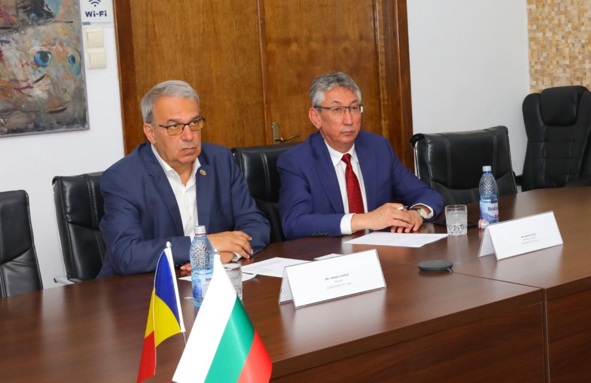 Vergil Chitac s-a intalnit cu Ambasadorul Bulgariei in Romania, Radko Vlaykov