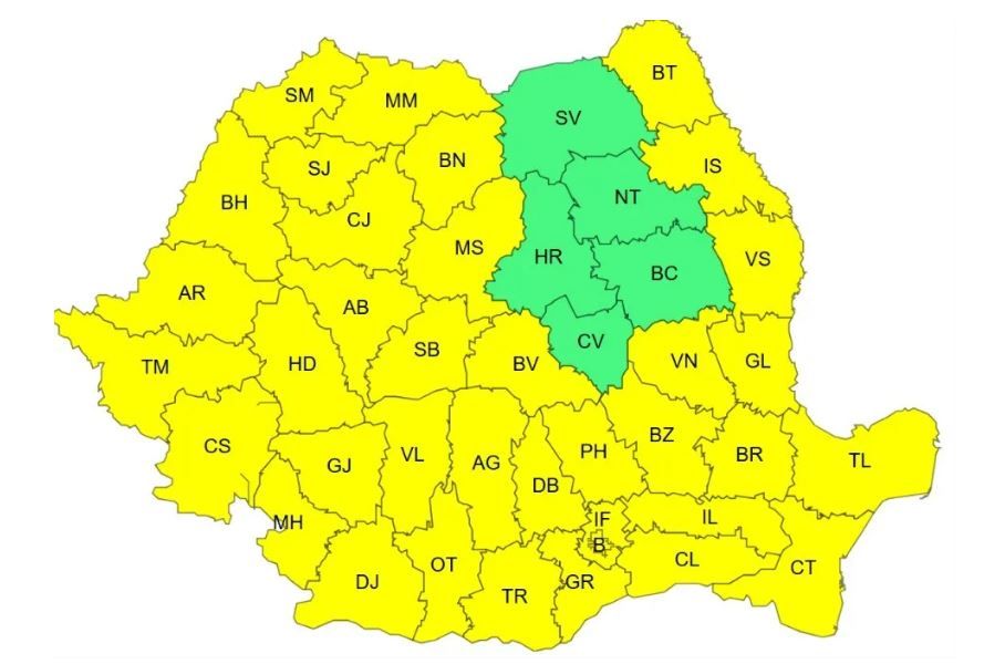 ANM anunta canicula si vijelii in mai multe zone din tara: Vor fi 35 de grade la umbra