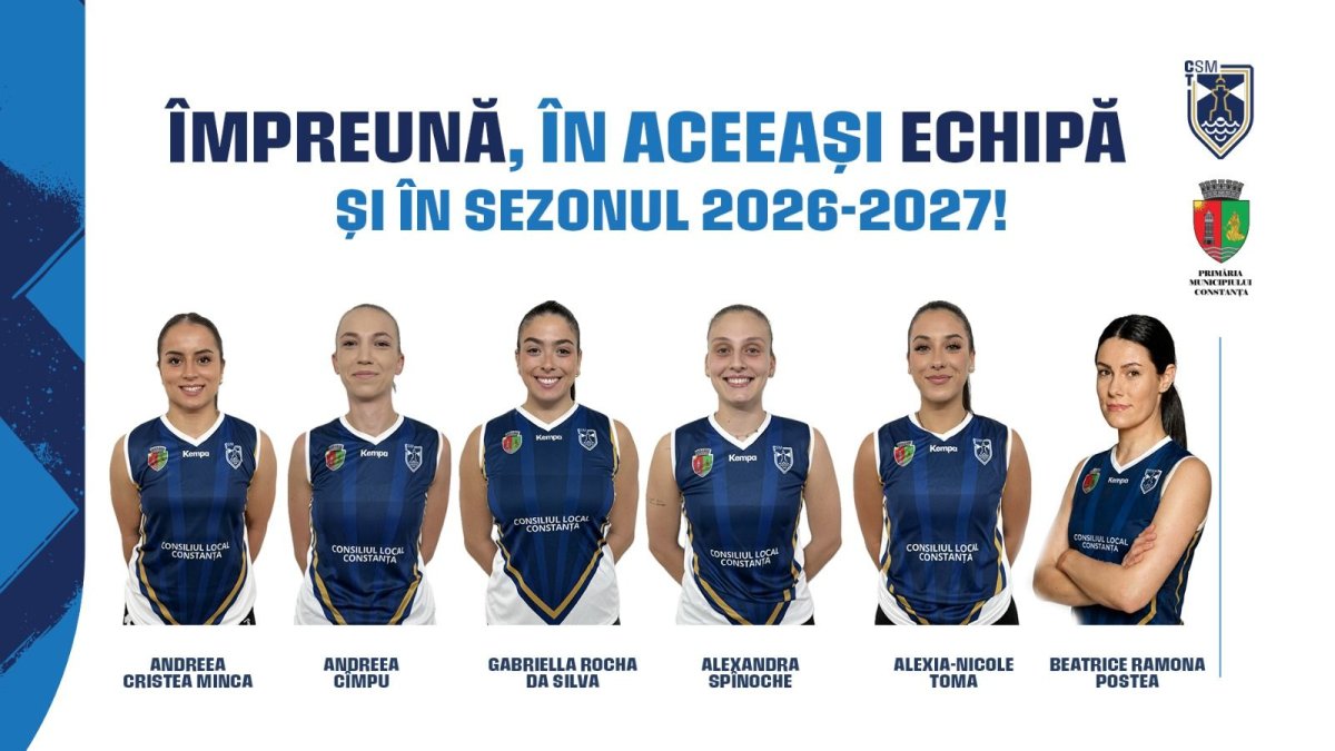 Mercato intens pentru echipa de volei feminin a CSM Constanta! Mercato intens pentru echipa de volei feminin a CSM Constanta!