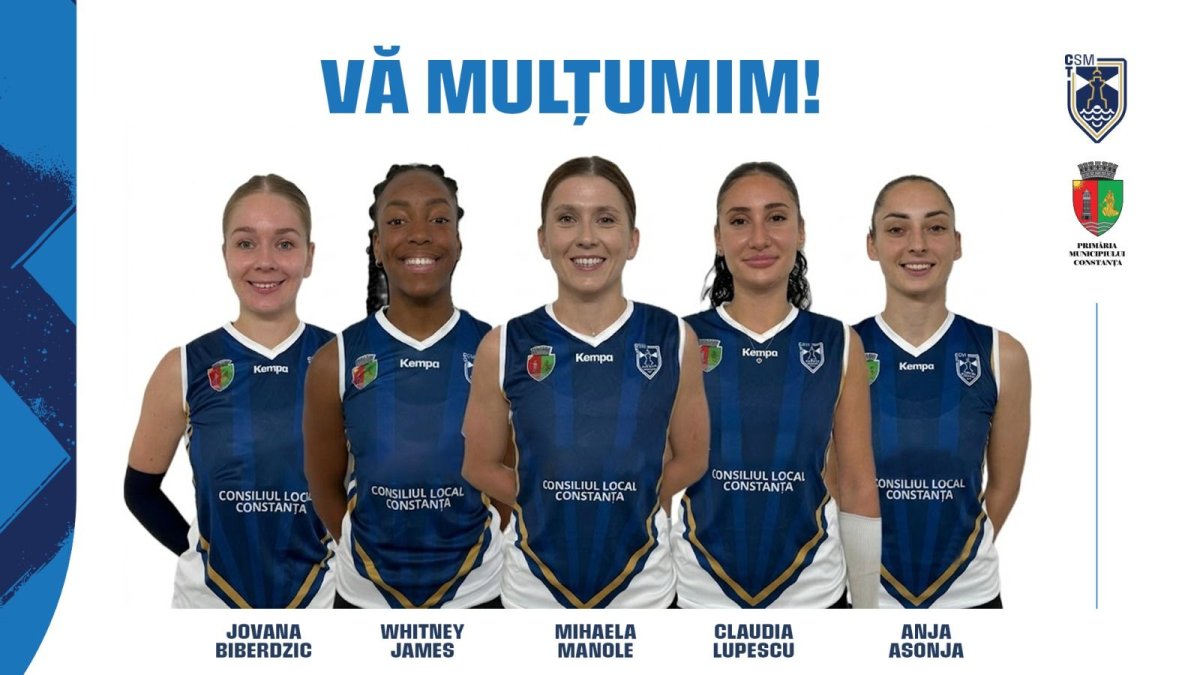 Mercato intens pentru echipa de volei feminin a CSM Constanta! Mercato intens pentru echipa de volei feminin a CSM Constanta!