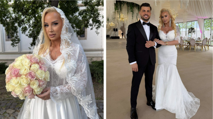 Ce au mâncat invitații Simonei Trașcă și ai lui Marian Buzilă la nunta lor