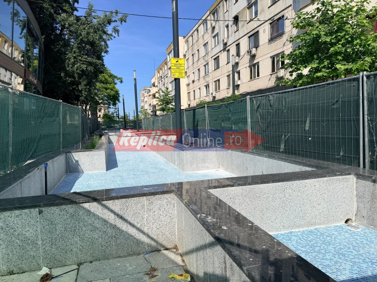 Fantanile de pe  str. stefan cel Mare prind viata: cand vor fi deschise primele tronsoane! Video
