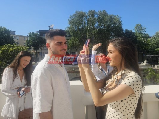 George Burcea e istorie: Fosta prezentatoare TV Viviana Sposub s-a afișat cu influencerul Iustin Chiroiu, la malul mării! Video