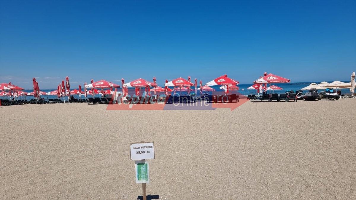 Daca vrei sa te bronzezi in Mamaia... unii operatori de plaja iti interzic sa vii cu pachet de acasa. Video