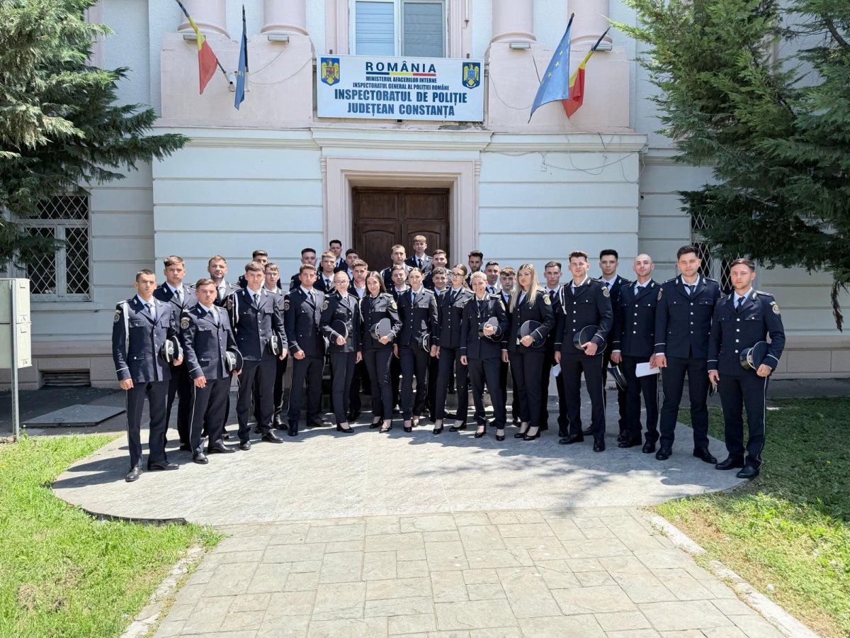 O noua promotie de agenti de politie a fost incadrata la IPJ Constanta O noua promotie de agenti de politie a fost incadrata la IPJ Constanta