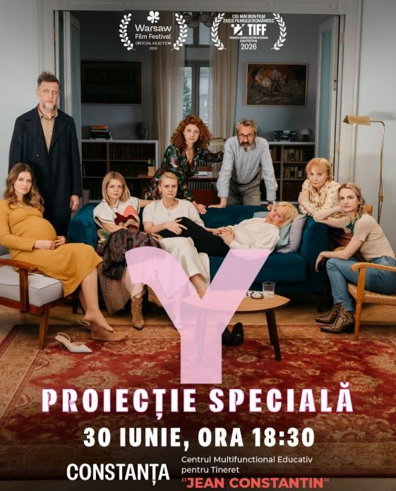   &bdquo;Y&rdquo; ajunge la Constanta: proiectie speciala si intalnire cu realizatorii filmului, la Centrul &bdquo;Jean Constantin&rdquo;