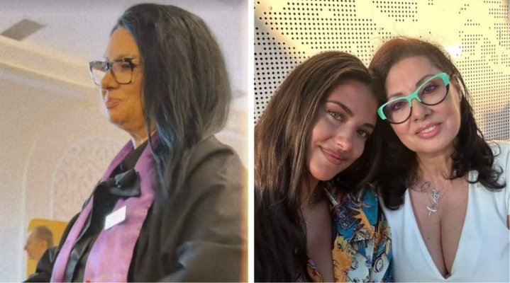 Antonia, alături de mama ei, în ziua în care a absolvit facultatea. În ce s-a specializat Denise Iacobescu, la 59 de ani