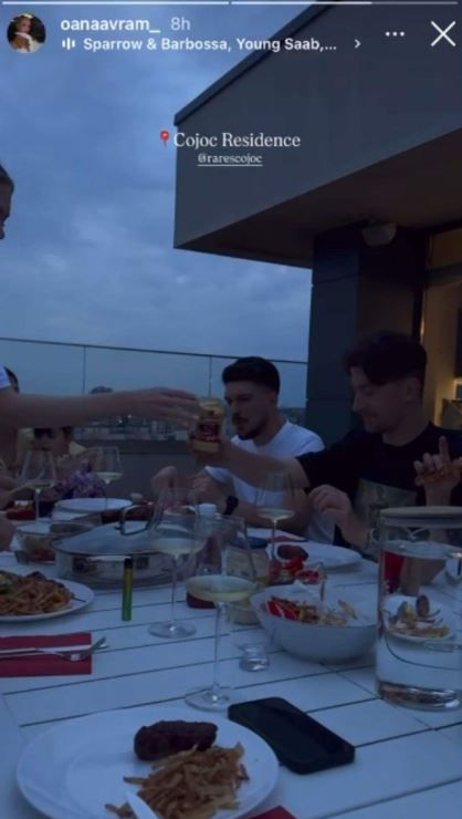 Cu cine a petrecut Rares Cojoc, pe terasa penthouse-ului de peste 1 milion de euro!