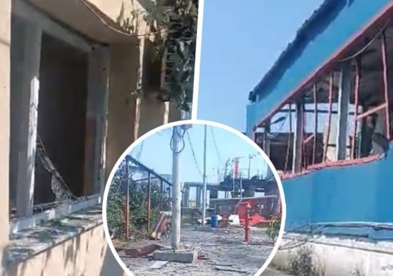 Cum arată clădirile din Port, după explozia dronei maritime în Dana 78! Video  