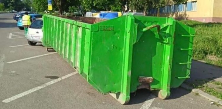 Primăria Năvodari anunț despre containerul destinat deșeurilor voluminoase 